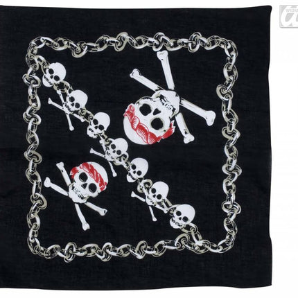 Feestbazaar Bandana piraten schedel