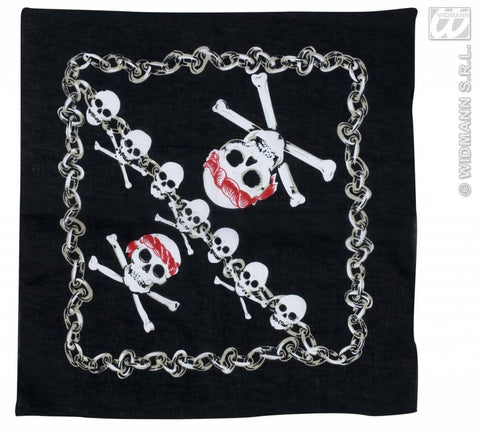 Feestbazaar Bandana piraten schedel