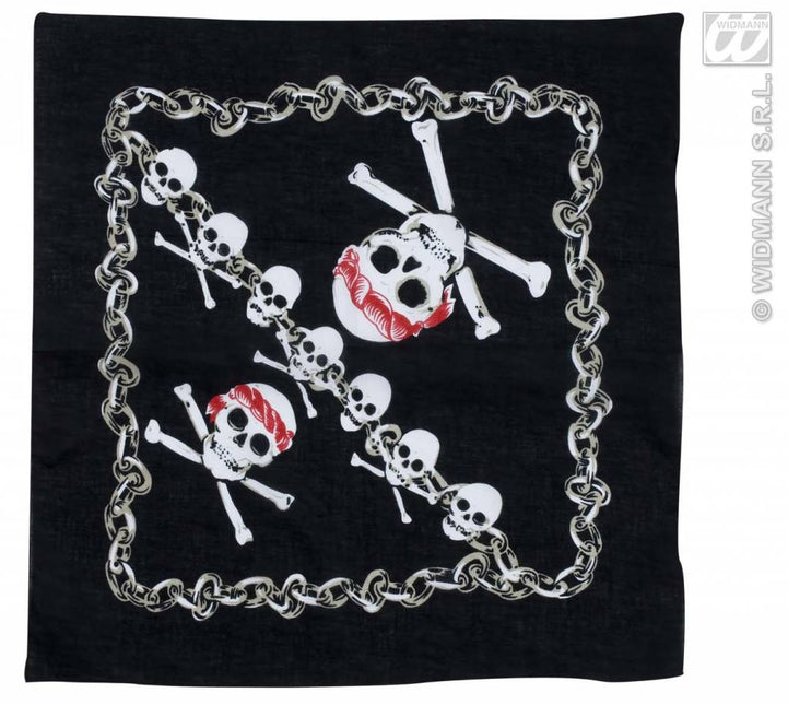 Feestbazaar Bandana piraten schedel