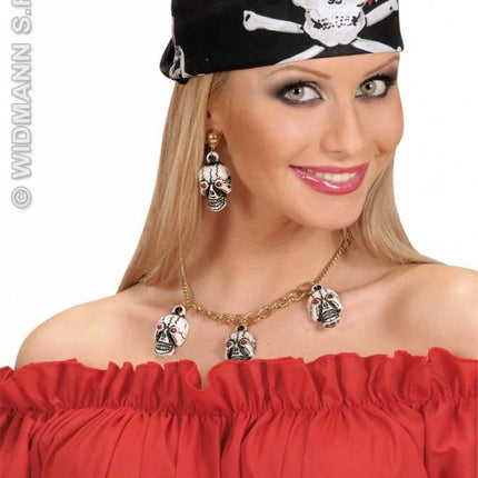 Feestbazaar Bandana piraten schedel