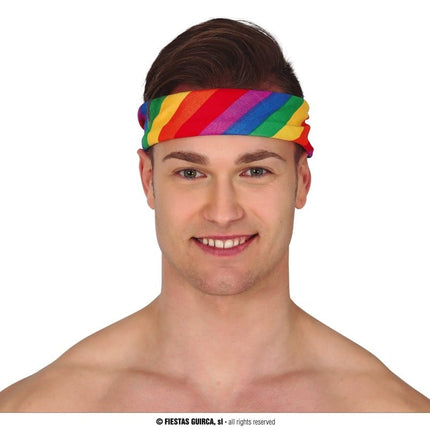 Feestbazaar Bandana Regenboog Pride