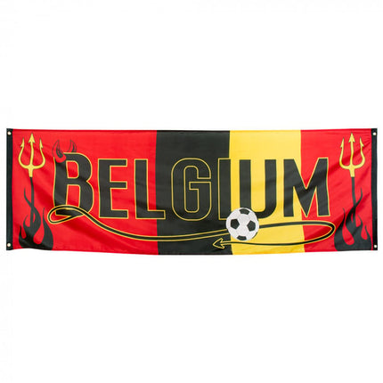 Feestbazaar Banner Belgium (220x74cm)