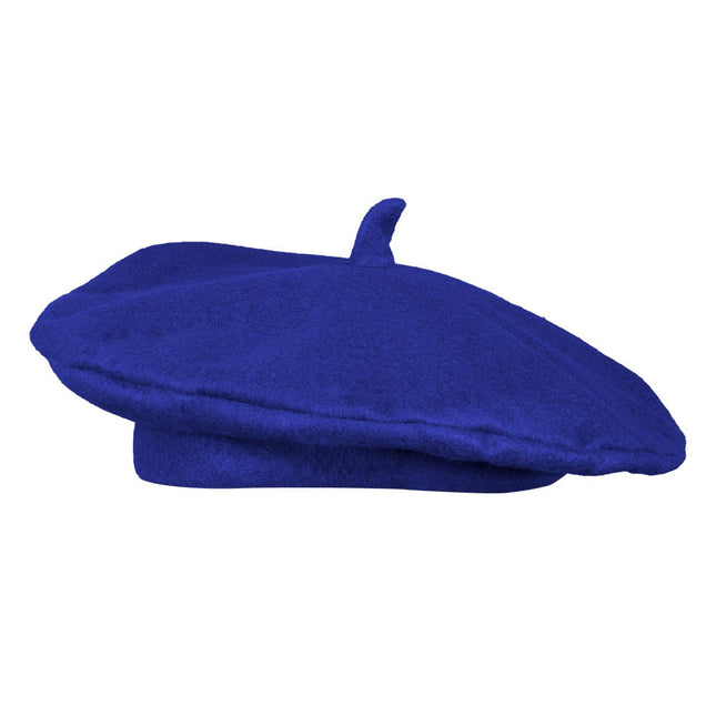 Feestbazaar Baret Frankrijk blauw