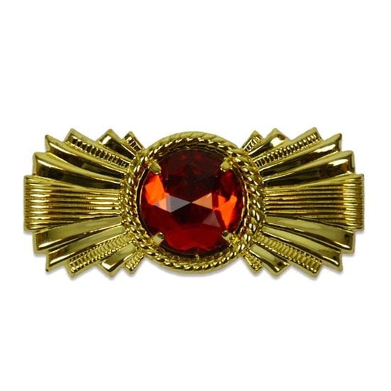 Feestbazaar Baretspeld Langwerpig Goud/Rood