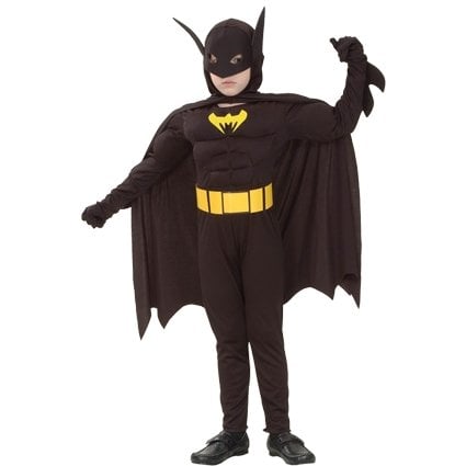 Feestbazaar Batman heldenpak gespierd