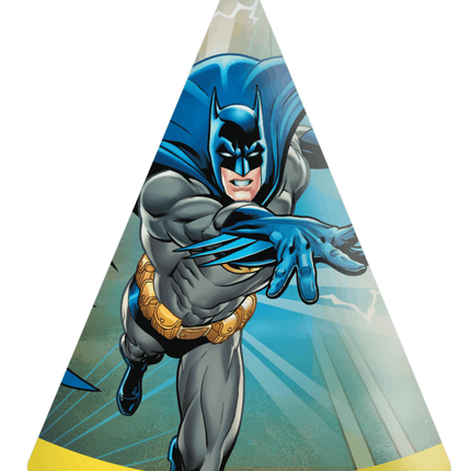 Feestbazaar Batman Hoedjes 8 stuks