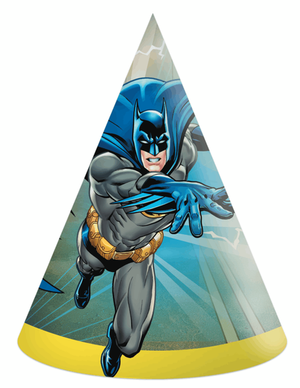 Feestbazaar Batman Hoedjes 8 stuks