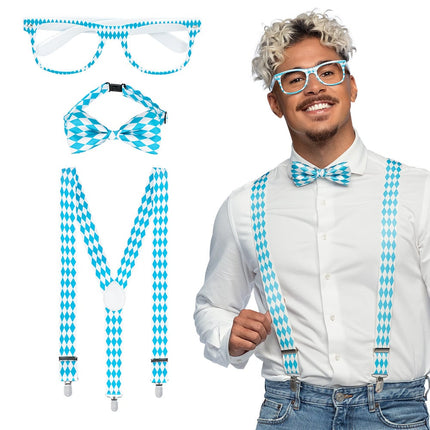 Feestbazaar Bavaria Oktoberfest Accessoire Set 3-Delig