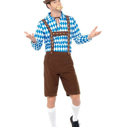 Feestbazaar Bavarian tiroler kostuum man