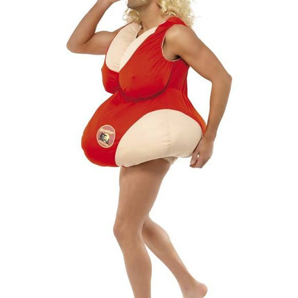 Feestbazaar Baywatch dikmaak pak