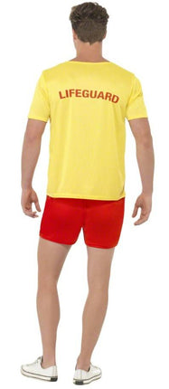 Feestbazaar Baywatch strand kostuum man
