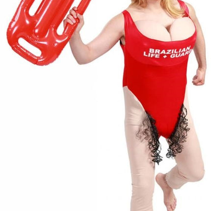 Feestbazaar Baywatch Travestiet Kostuum