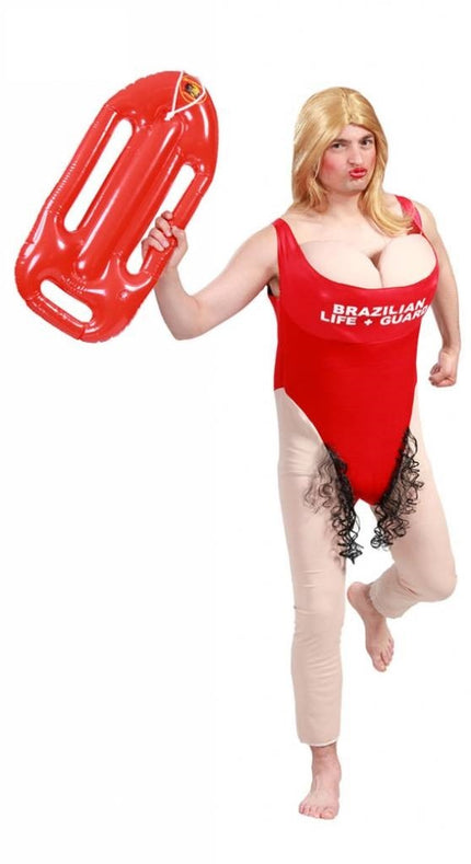 Feestbazaar Baywatch Travestiet Kostuum