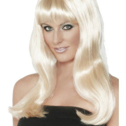 Feestbazaar Beach Babe pruik blond