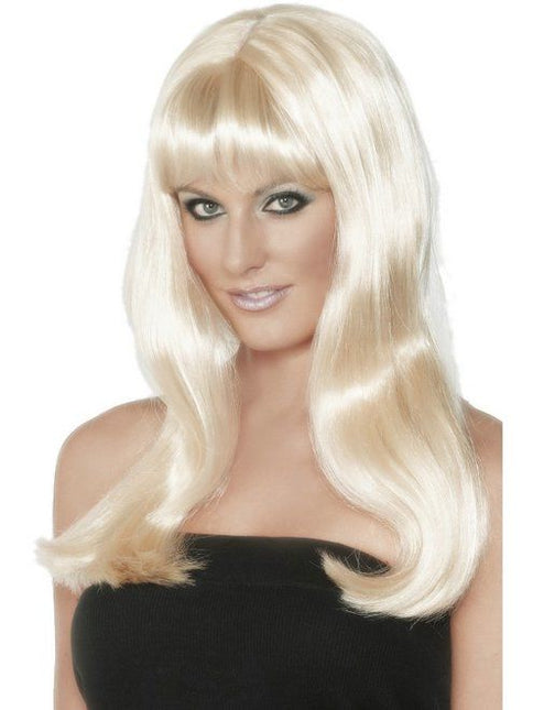 Feestbazaar Beach Babe pruik blond