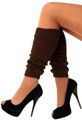 Feestbazaar Beenwarmers bruin