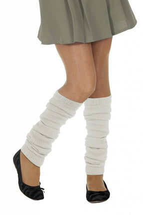 Feestbazaar Beenwarmers gebroken wit