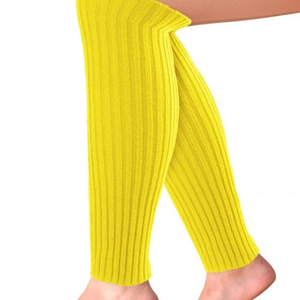 Feestbazaar Beenwarmers geel