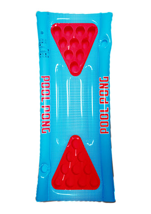 Feestbazaar Beerpong Luchtbed Drankspelletje (166cm x 77cm)