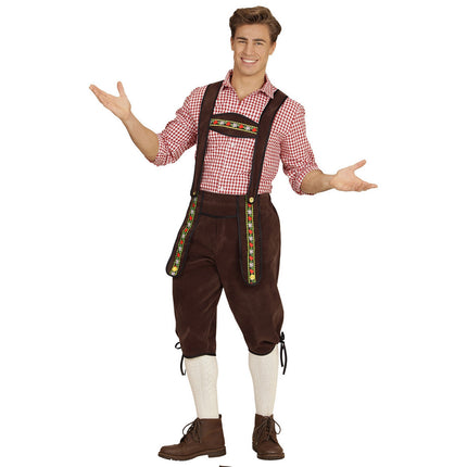 Feestbazaar Beierse Lederhose Bruin Man