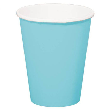 Feestbazaar Bekers baby blauw - 8 stuks