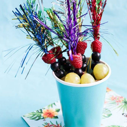 Feestbazaar Bekers baby blauw - 8 stuks