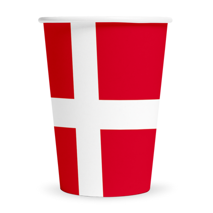 Feestbazaar Bekers Denemarken 210ml (8st)