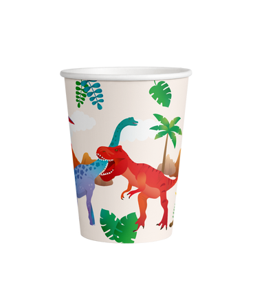 Feestbazaar Bekers Dino Apatosaurus (8st)