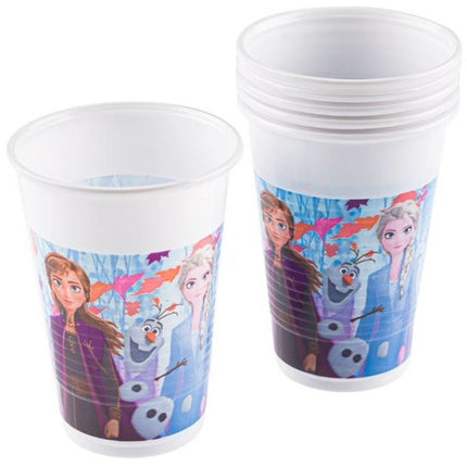 Feestbazaar Bekers Frozen II - 6 Stuks