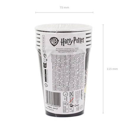 Feestbazaar Bekers Harry Potter Zweinstein Zwart