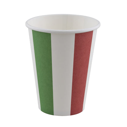 Feestbazaar Bekers Italiaanse Vlag (8st)