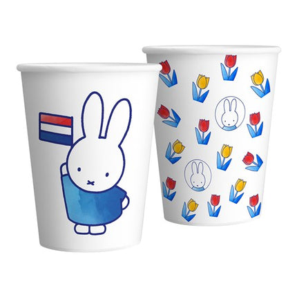 Feestbazaar Bekers Nijntje Delfts Blauw 250ml (8st)