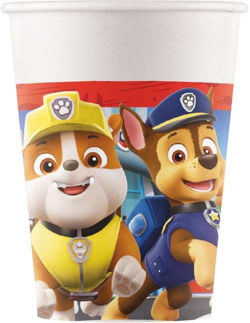 Feestbazaar Bekers Paw Patrol Rescue Heroes 200ml (8st)