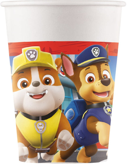 Feestbazaar Bekers Paw Patrol Rescue Heroes 200ml (8st)