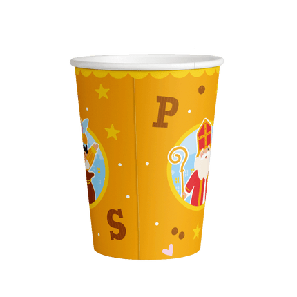 Feestbazaar Bekers Sint & Piet Cartoon Vigo (8st)