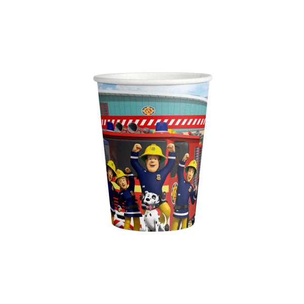 Feestbazaar Bekers Team Brandweerman Sam 250 ml (8st)