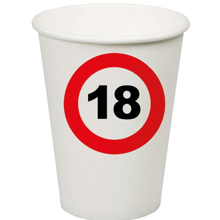 Feestbazaar Bekers Traffic 18 Jaar