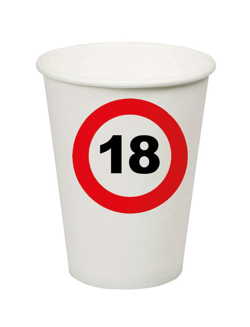 Feestbazaar Bekers Traffic 18 Jaar