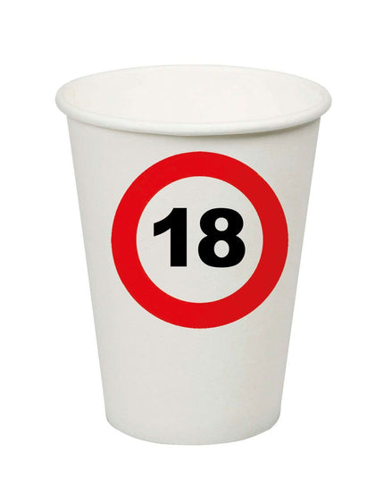 Feestbazaar Bekers Traffic 18 Jaar