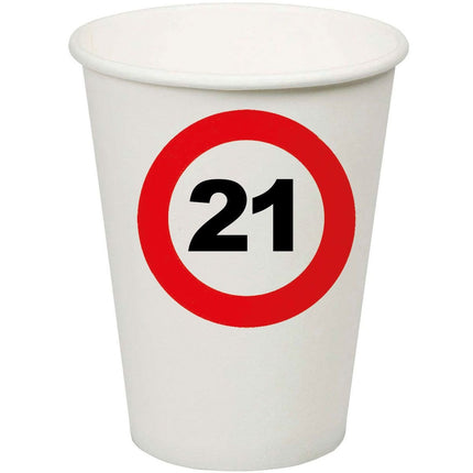 Feestbazaar Bekers Traffic 21 Jaar