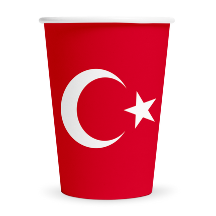Feestbazaar Bekers Turkije 210ml (8st)