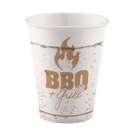 Feestbazaar Bekertjes BBQ Grill Groot 500ml (8st)