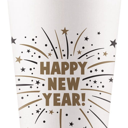 Feestbazaar Bekertjes Happy New Year Flares (8st)