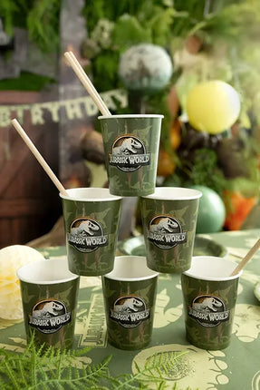 Feestbazaar Bekertjes Jurassic World (6st)