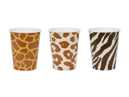 Feestbazaar Bekertjes Safari (6st)