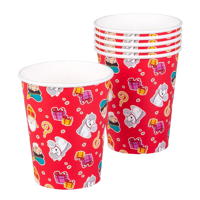 Feestbazaar Bekertjes Sinterklaas (10st)