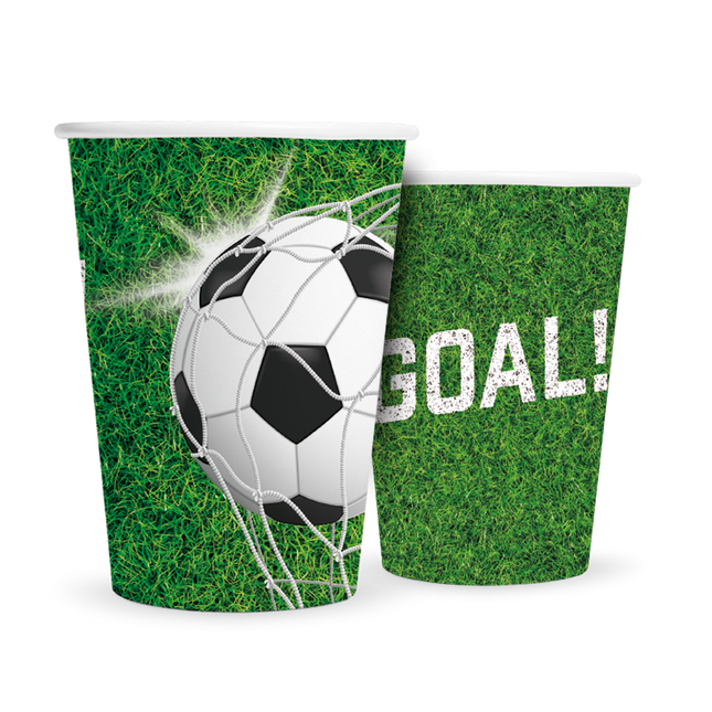 Feestbazaar Bekertjes Voetbal Goal (8st)