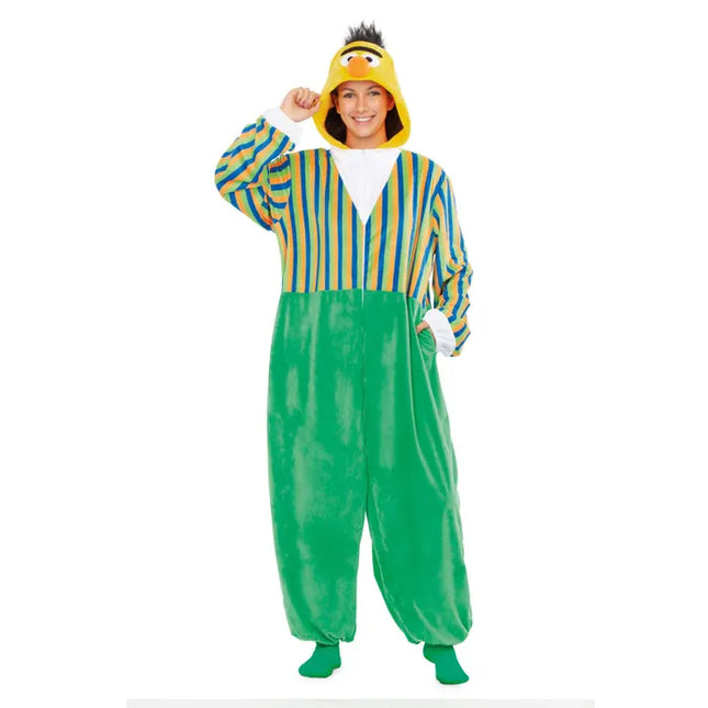 Feestbazaar Bert Onesie kostuum Volwassenen