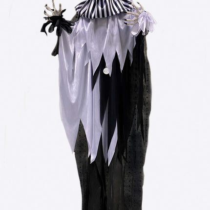 Feestbazaar Bewegende Hangende Horror Clown (130cm)