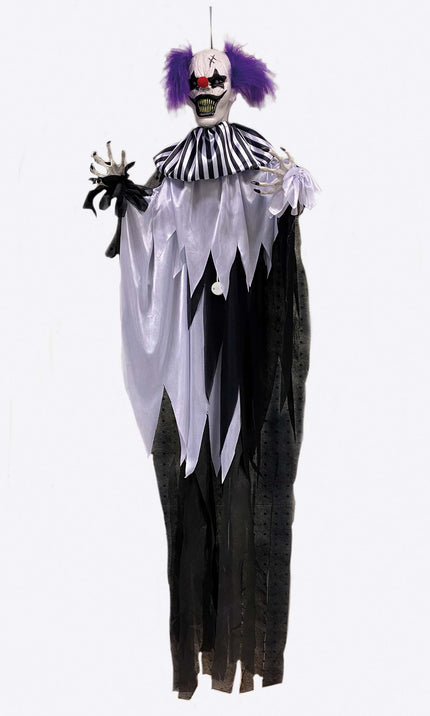 Feestbazaar Bewegende Hangende Horror Clown (130cm)